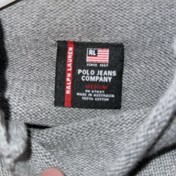 POLO JEANS COMPANY LONG SLEEVE DRESS SHIRT - Picture 3 of 3